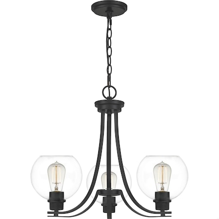 Quoizel Pruitt Chandelier PRUC5022MBK